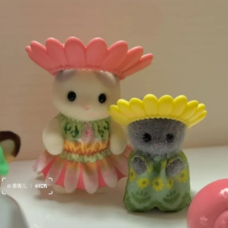 Genuine Sylvanian Families Good Friend Of Goblin Forest Series Baby Blind Bag Mystery Box Anime Figure Custom Collec Gifts Toy