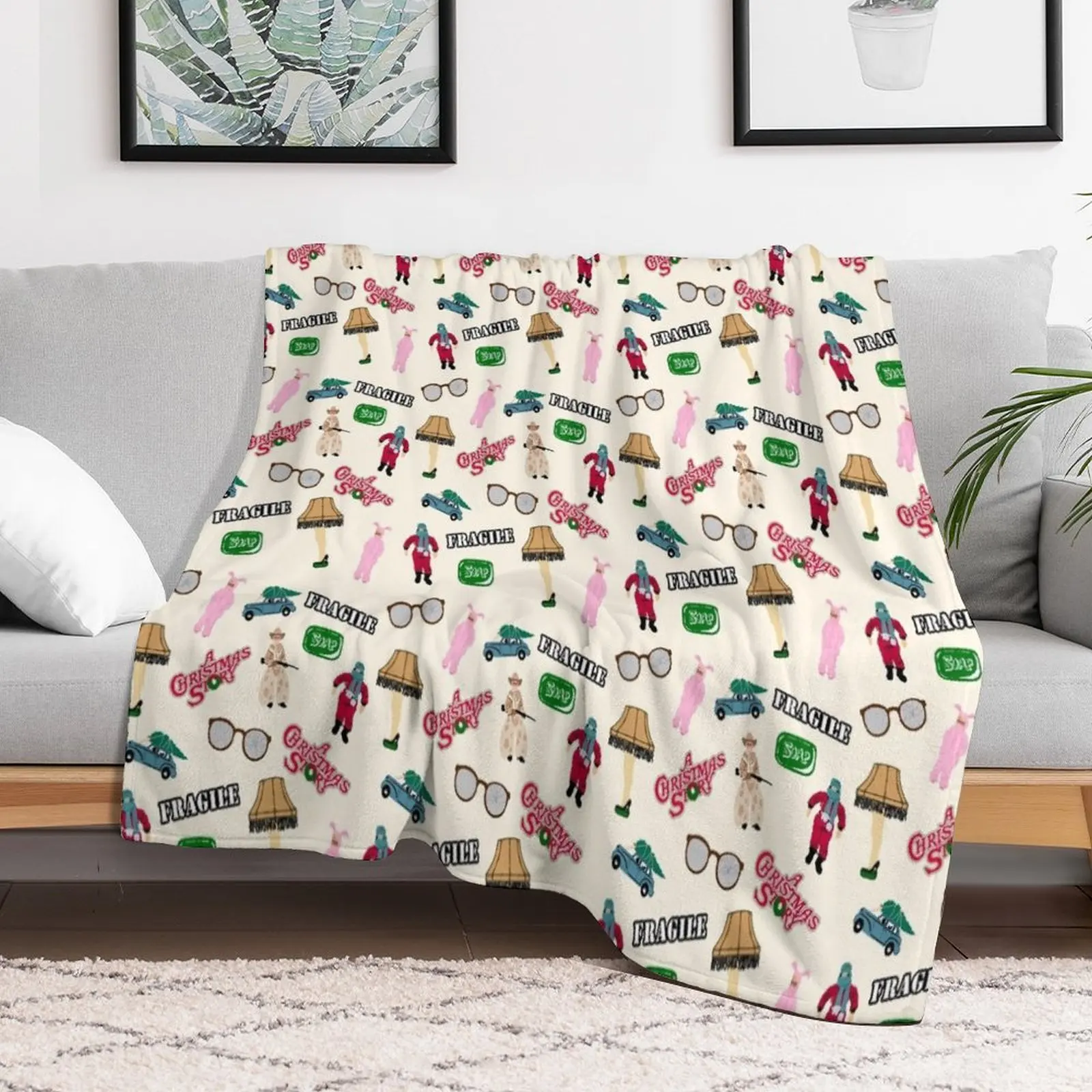 

A Christmas Story Throw Blanket Baby Beautifuls Blankets warm for winter Polar Blankets Sofas Of Decoration Soft Plaid Blankets
