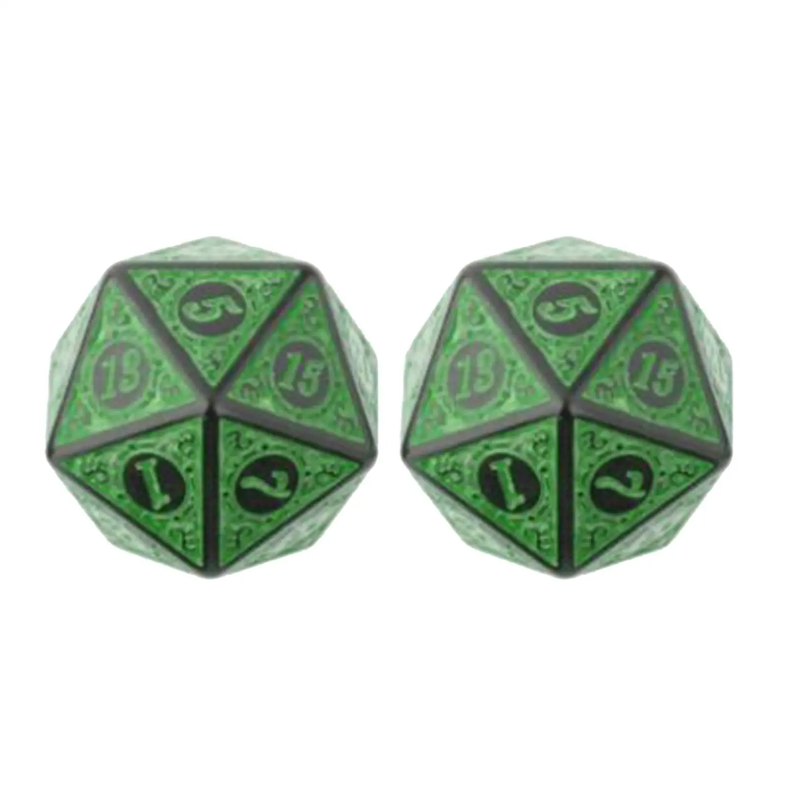 ตัวอักษรภาษาอังกฤษ 20 ด้าน 10 ชิ้น น้ำหนักเบา อุปกรณ์เสริมพกพา ขนาด 20 มม. สำหรับการสอน เกมสวมบทบาท ของเล่น ของขวัญ DND