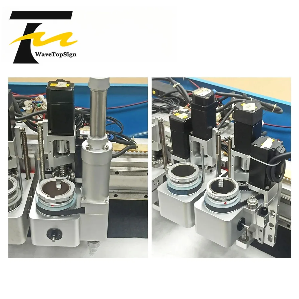 

CNC Combined Knife Seat Single and Double Seat Lift 100mm For CNC Vibrating Knife Cutting Machine