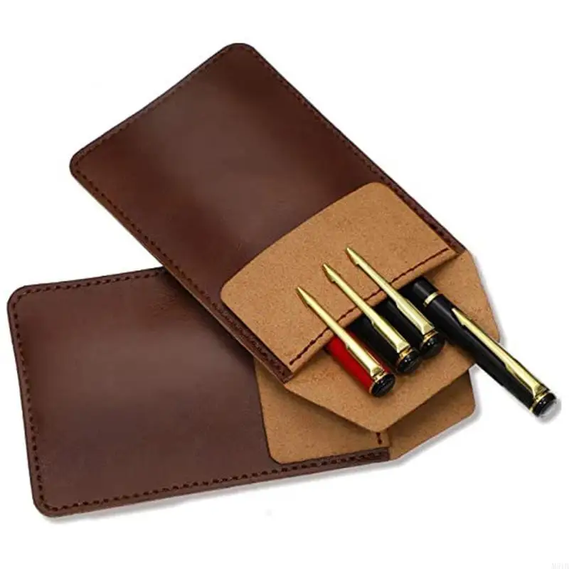 حامل القلم الجلدي M5TB لحالة الغلاف القلم قلم القلم لنافورة PEN PEN