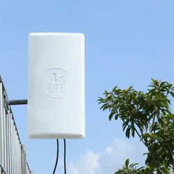 4G MIMO Antenna Outdoor Waterproof  24dBi 3G GSM GPRS LTE Signal Enhancement Amplification Directional Flat Antenna SMA Male