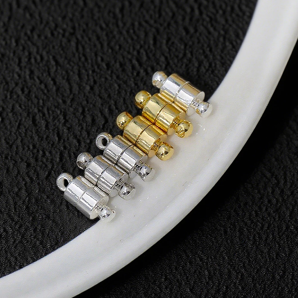 

Cordial Design 50Pcs 6*13MM Jewelry Magnetic Clasp/Copper/DIY Bracelets Connectors/Hand Made/Genuine Gold Plating #194491