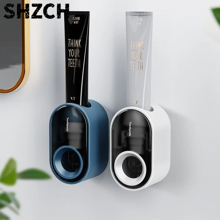 Toothpaste Squeezer Fully Automatic Wall Mounted Toothpaste Dispenser Wall Mounted Toothpaste Holder