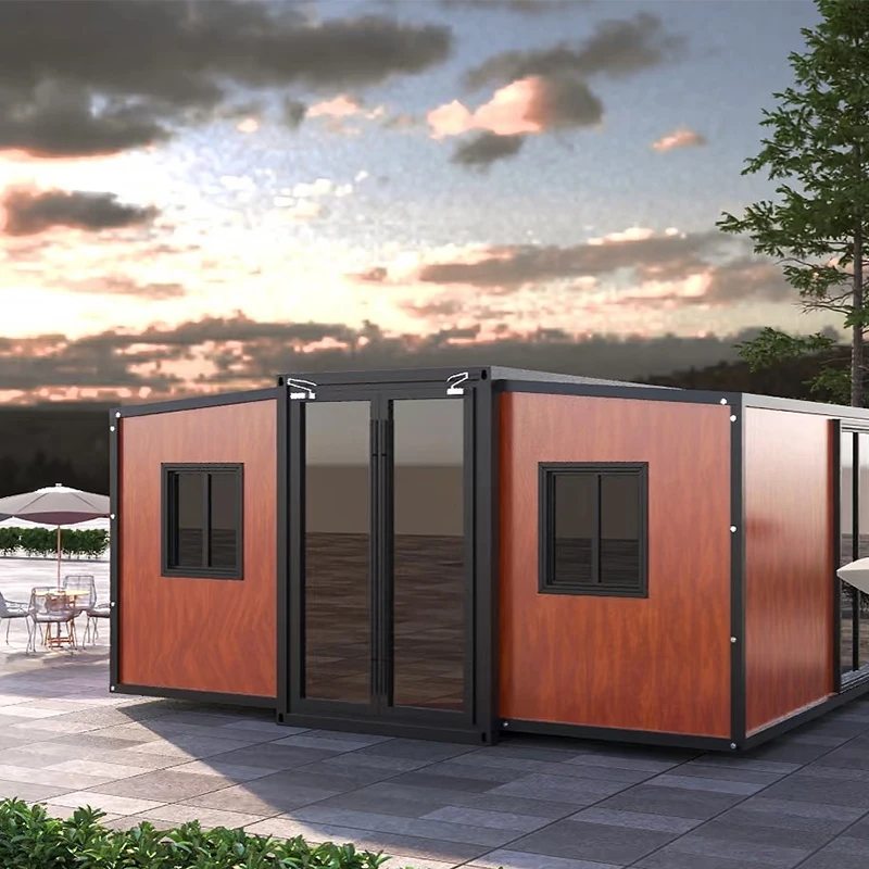 FOODLINE Container House High‑sealing Modular Building For Humid Rainforest Region Temporary Living Residence