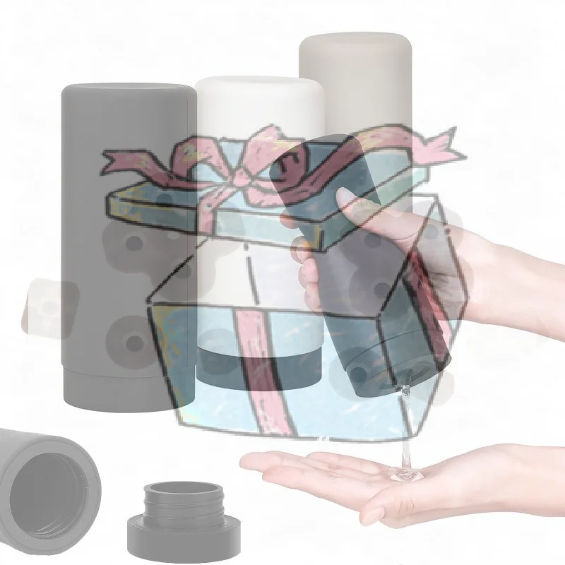 【CCA】1Pcs Dish Washing Liquid Squeeze Dispenser Kitchen Sink Soap Dispenser Silicone Hand Soap Shower Gel Travel Storage Bottle