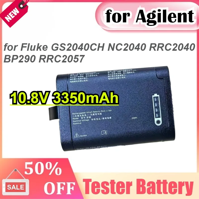 

New 10.8V 3350mAh for Agilent Fluke GS2040CH NC2040/RRC2040/BP290 RRC2057 Battery Pack