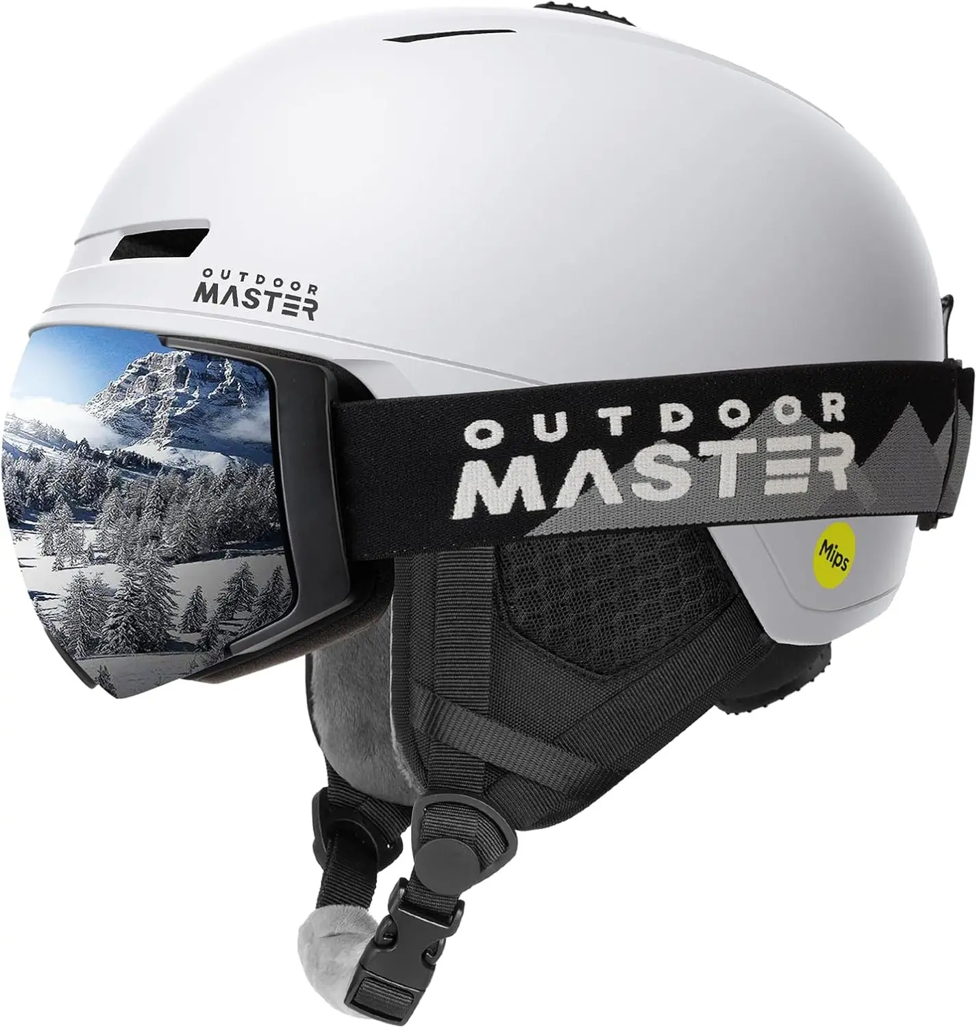 

Adjustable MIPS Ski Helmet with Goggles Set for Men, Women & Youth - Snow Sport Gear