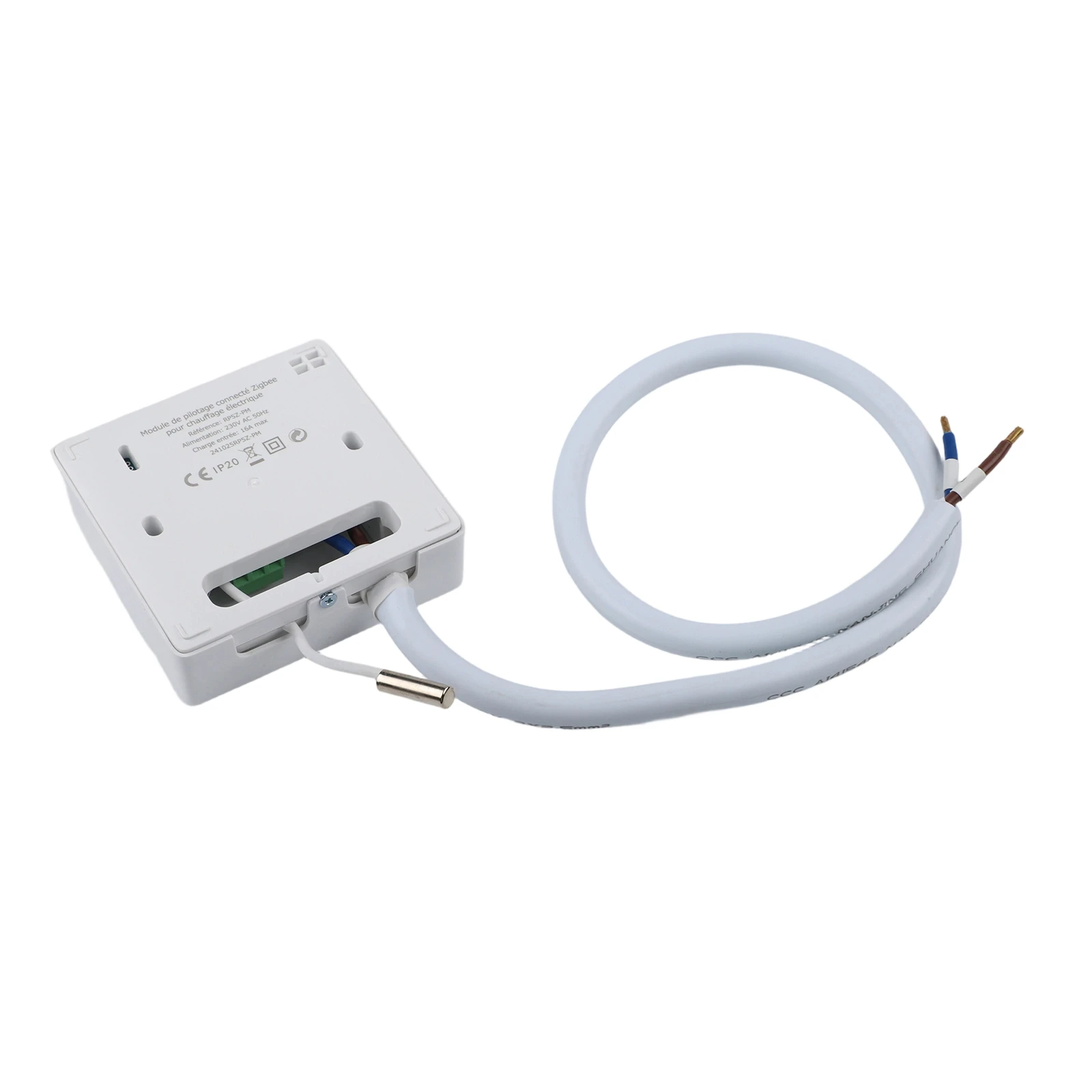 

Wifi Smart Thermostat with For Pilot Wire for Radiator Heating and For Ecowatt Electricity Use Tracking System
