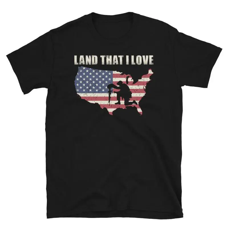 Soldier Honor Duty America USA Land I Love T-Shirt