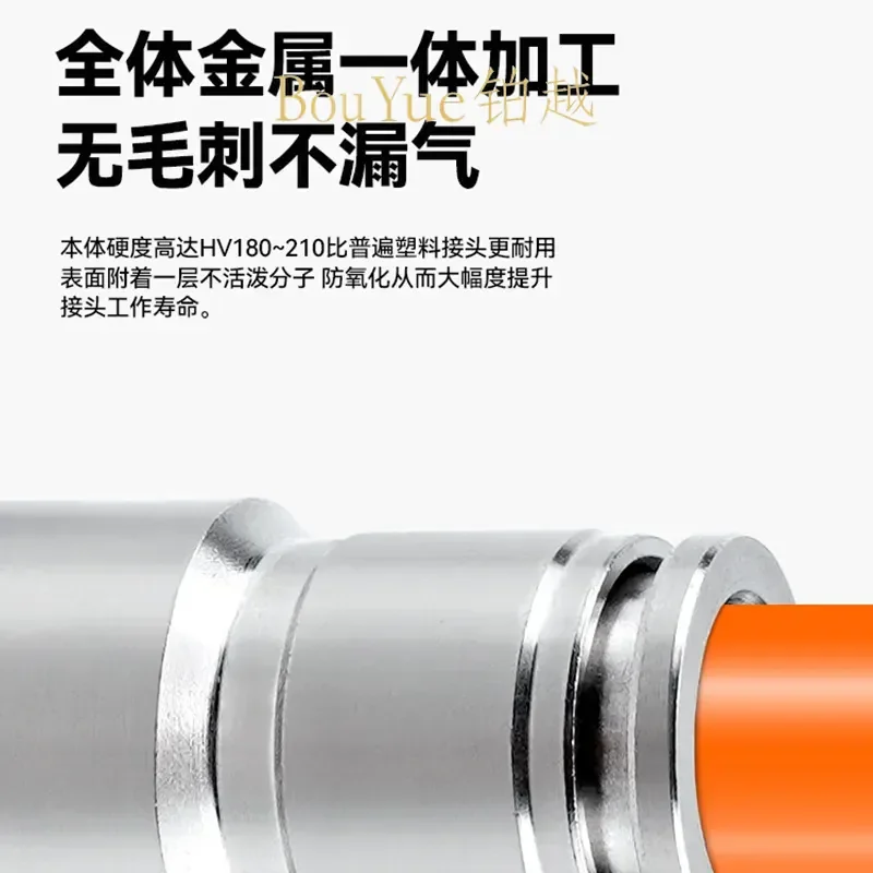 for 304 Stainless Steel Pneumatic Quick Plug Joint PU PG Variable Diameter Baffle PM PLM High Temp Pressure Corrosion