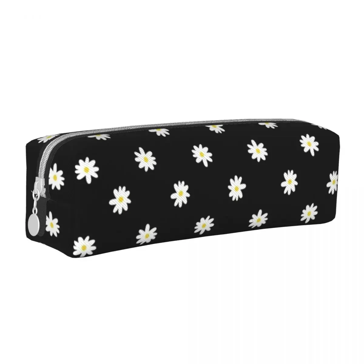 Daisy Flower Pencil Case Classic Floral Pen Box Bags Student Big Capacity School Supplies Gift Pencilcases