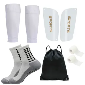 Fußballsocken für Teenager und Männer, Fußballtasche, sportliche Socken, Beindeckel, Verbandschienbeinpolster, Schaftbrettfußball, 5 PCs pro Set 10 Hauptverkäufe Erste -Hilfe -Kit für Fußball - №2
