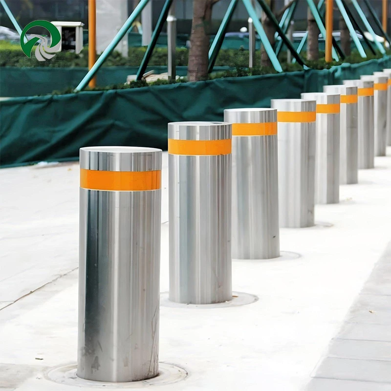XZL Automatic Hydraulic Lifting Column Intelligent Stainless Steel Anti-collision Column Blocking the Car Bollard