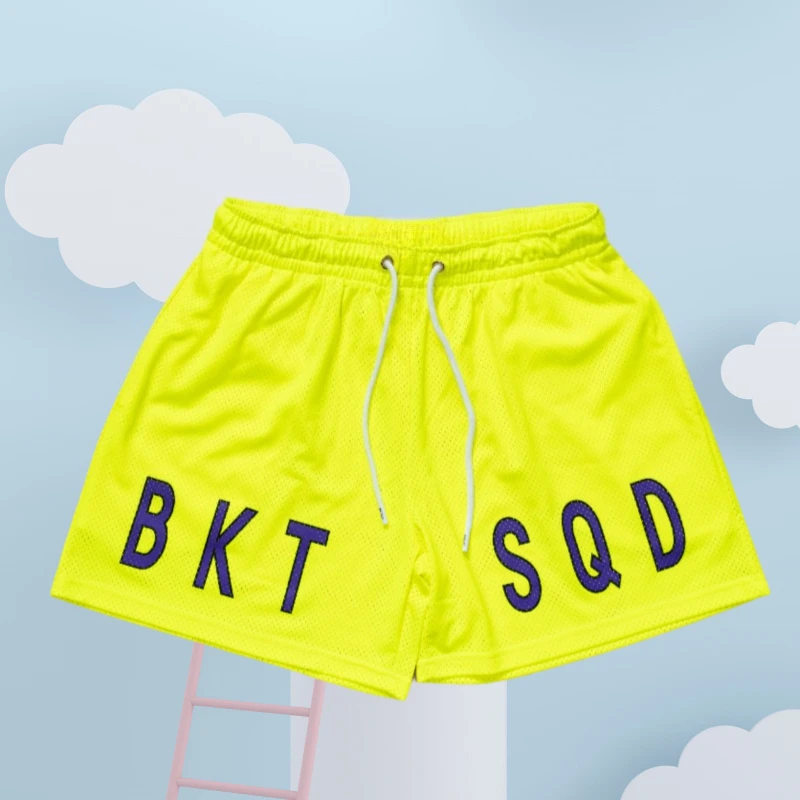 

2025 Hot Selling American Basketball Shorts NEON SHORTS Men's Sports Power Shorts Gym Casual Shorts Quarter Motorcycle Shorts