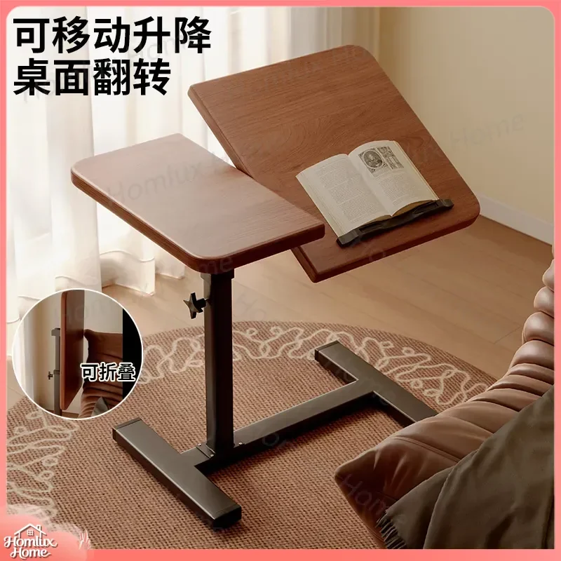 for Bedside Table Removable Lifting Folding Desk Home Bedroom Study Workbench Living Room Sofa Computer Table