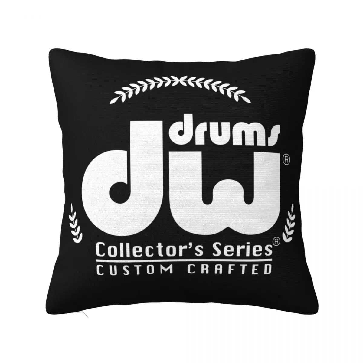 DW Drum Music 3 (1) Pillowcase Cushion Black Living Room Anime Pillow Polyester Cushion Covers Customizable