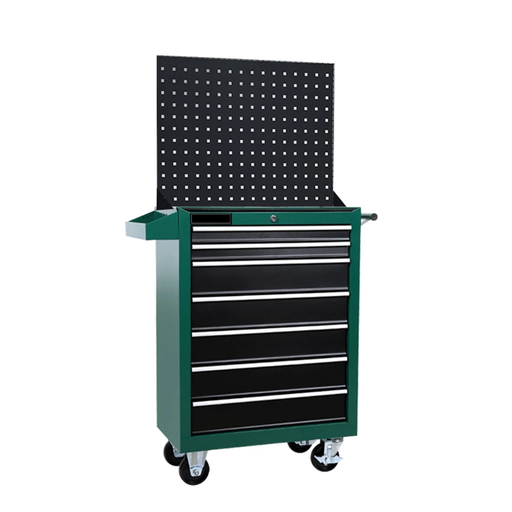 TFAUTENF TF-27 Tool Cart Tool Trolley Set Lemari Alat dengan 7 Laci