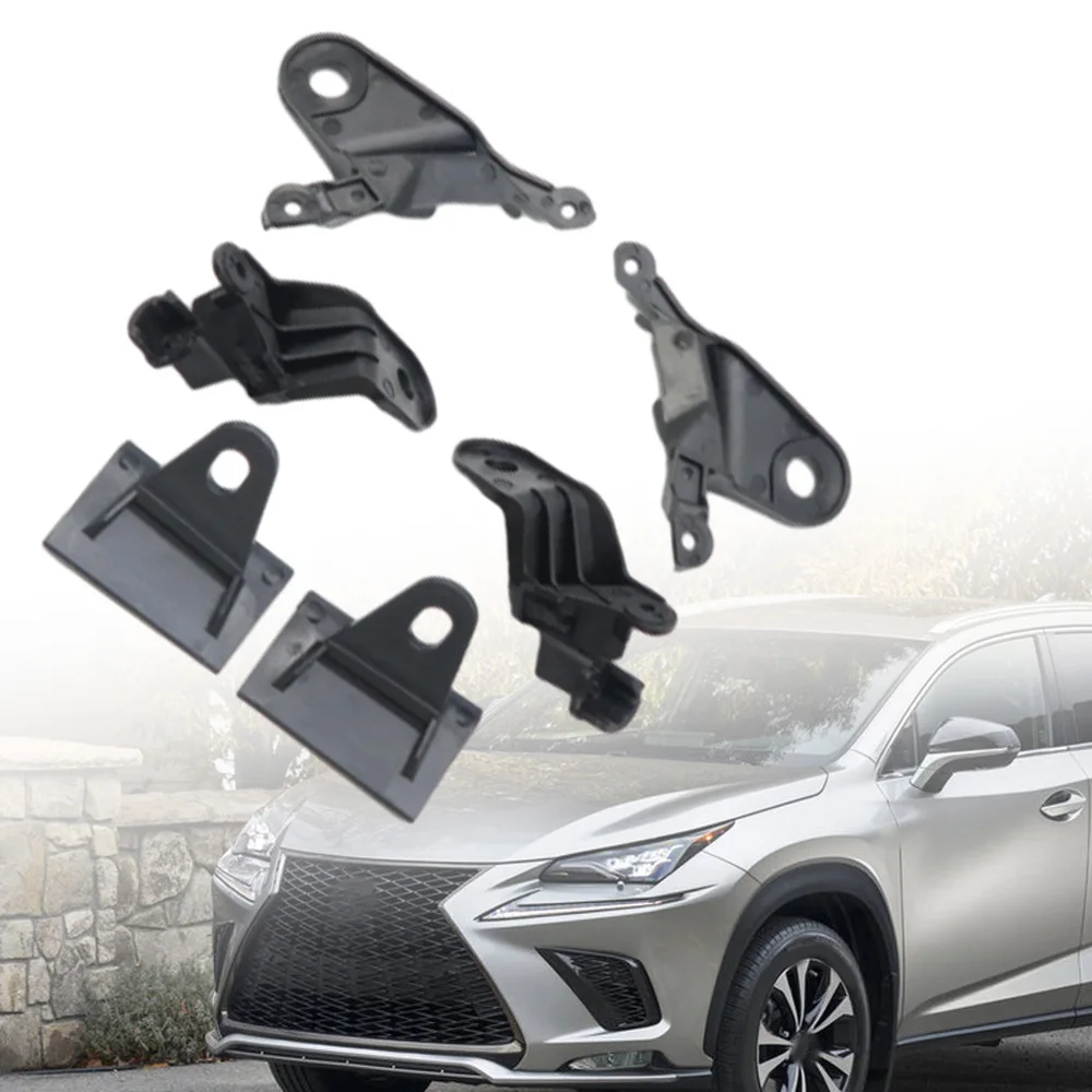 

Для Lexus NX200 NX300 2014 2015 2016 2017 2018 2019 2020 2021 автомобильный левый и правый передний бампер кронштейн фары ремонтный комплект