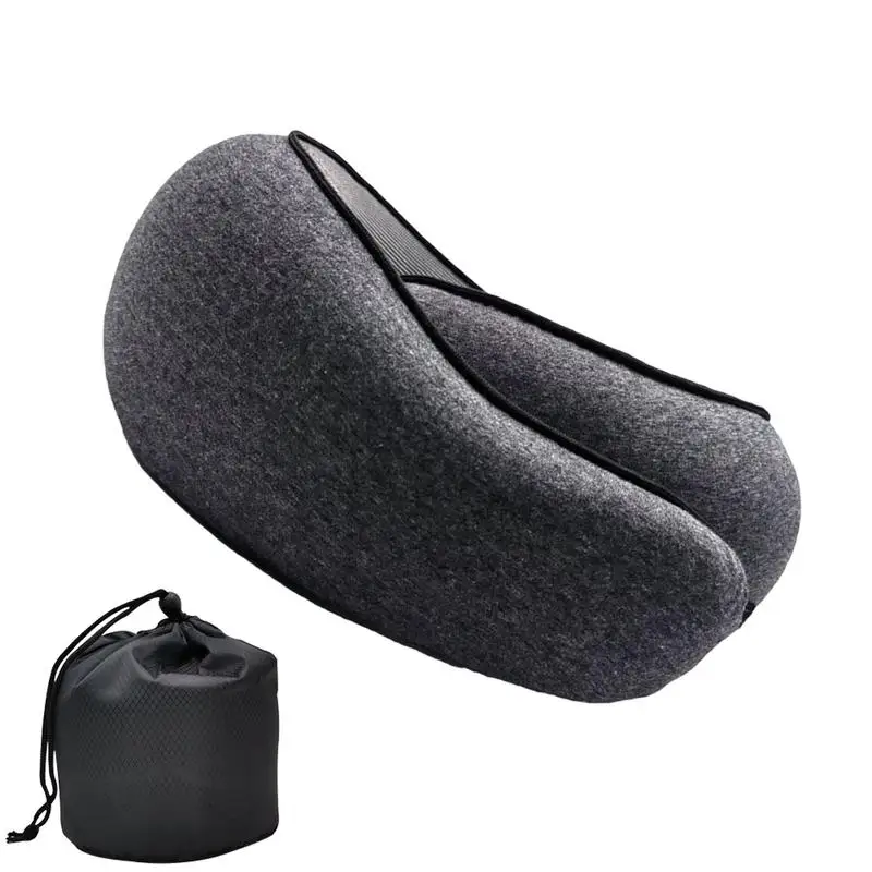 Travel Pillow Memory Foam Neck Pillow Cervical Vertebra Travel Portable Noon Break Pillow Adjustable Noon Break Sleep Pillow