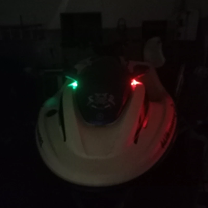 2pcs Red Green LED Boat Navigation Light Deck Waterproof Bow Pontoon Lights Marine Boat LED Yacht lights Light 12-24V