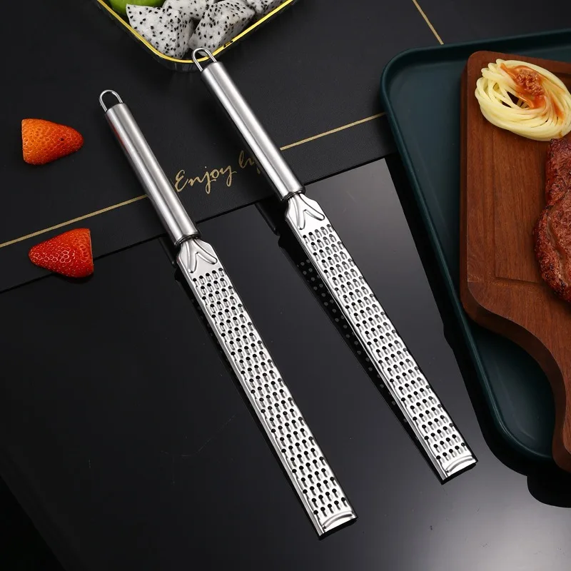 1PC Stainless steel kitchen lemon peel slicer, household cheese slicer, chocolate scraper, baking tool