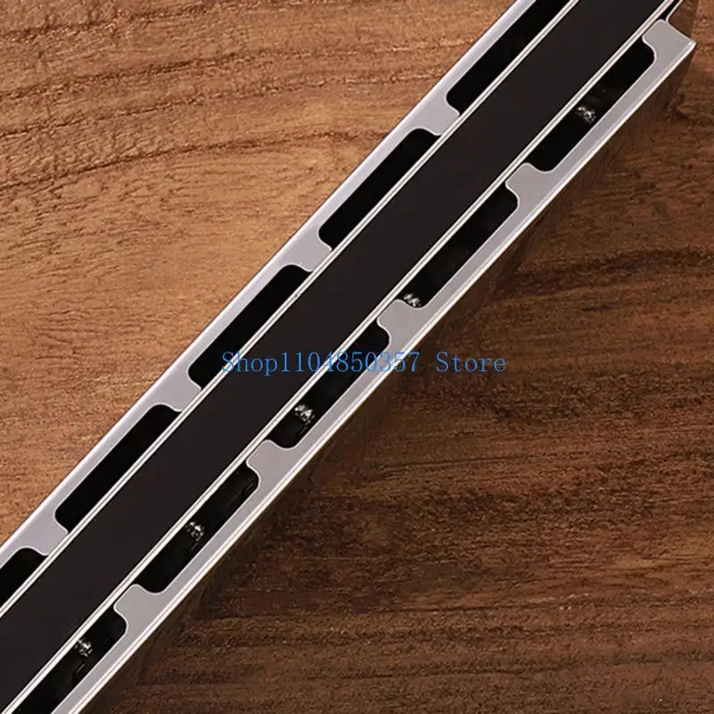 5asd Harmonica Harp 24 Hole Harmonica voor Sleutel C Polyfonie Orgel Diatonische Mond voor Blues Folk voor Grote