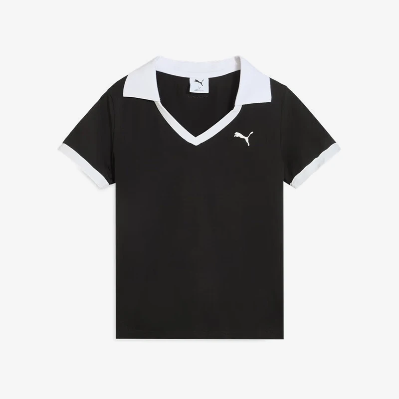 

Puma Genuine 2025 Summer Women's Breathable Slim Polo Shirt 633121-01