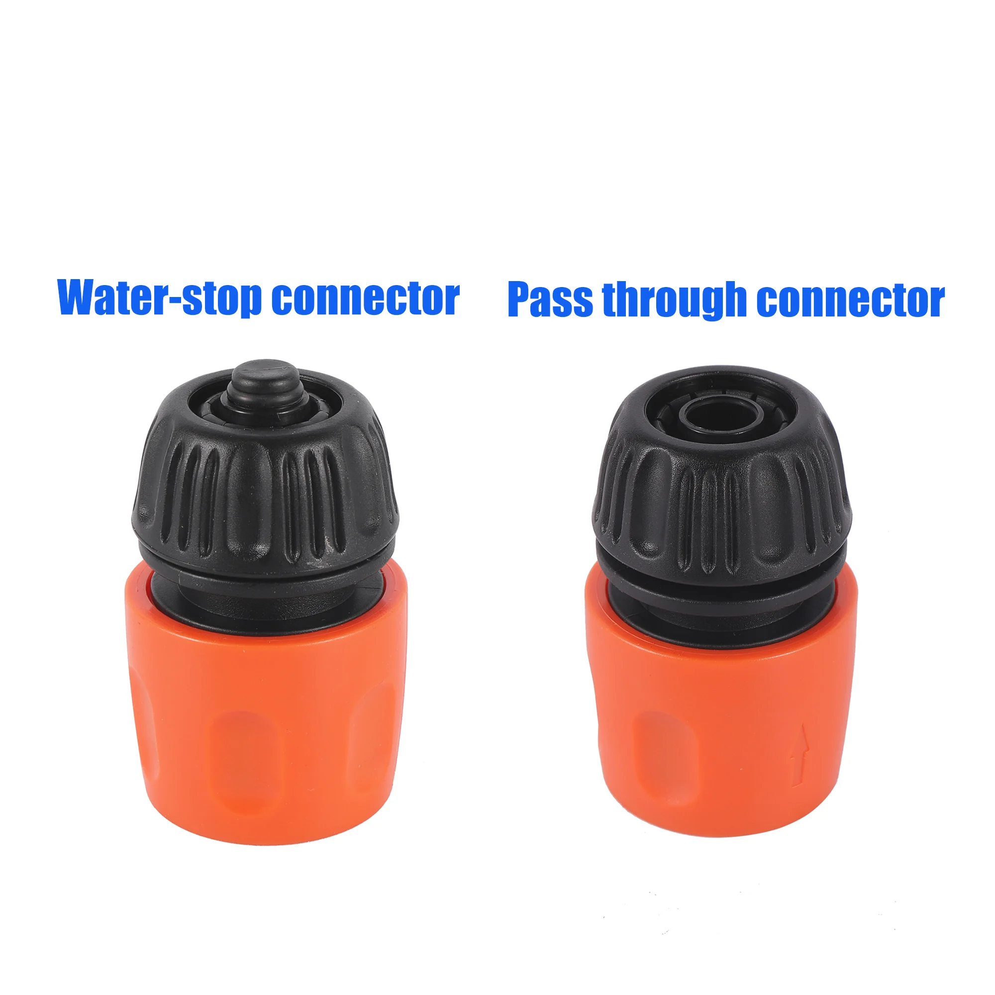 Quick Water Connector 1/2 Inch Pipe Quick Joint Waterstop Connector Garden Irrigation Car Washing 16mm Hose Fast Access Adapter