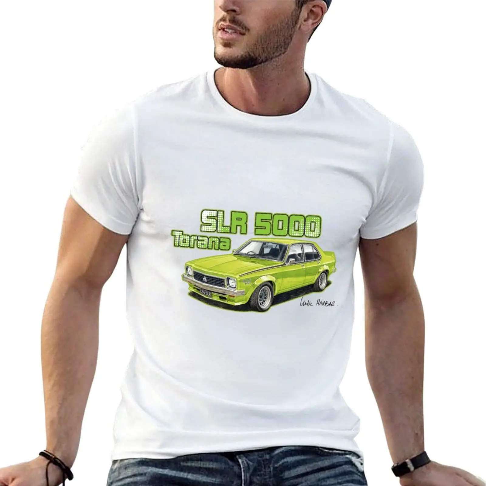 

Holden SLR 5000 Torana in Green T-Shirt g man t shirts for men funny t shirts cotton T-Shirt