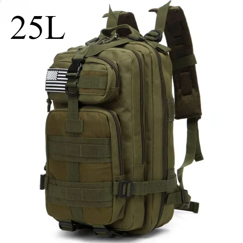 25L/50L Tactische Rugzak Molle Tas Outdoor Zakken Rugzak voor Wandelen Camping Trekking Jacht Vissen GYM Tassen Rugzakken