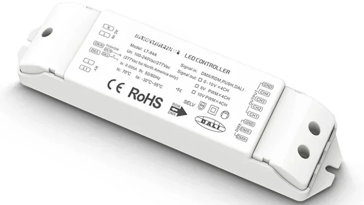 LT-84A DMX/DALI To 0-10V Dimming Module