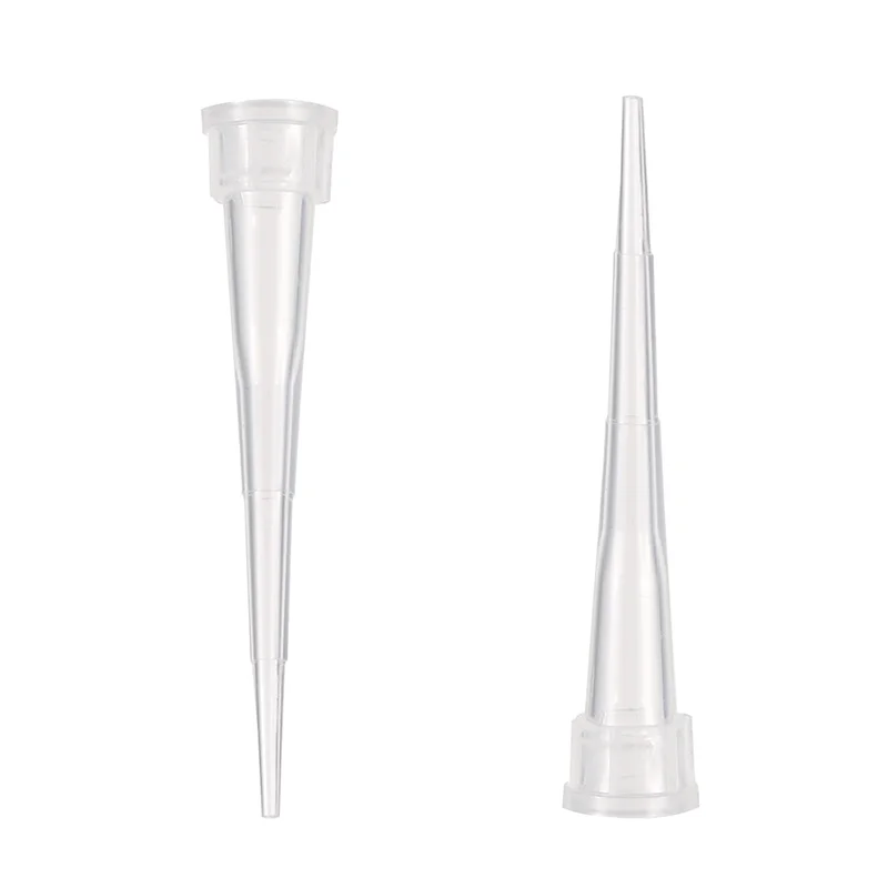 Laboratory Pipette Tips 10ul 1000pcs Micropipette Disposable Plastic Pipette Tip Chemistry Lab Supplies