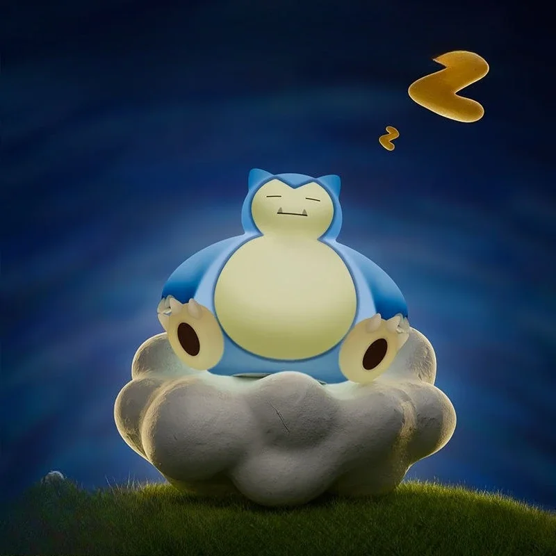 

Подлинная зарядка, сидячее положение, ночник, 15 см, снорлакс, подарочная коробка, упаковка, настольное украшение