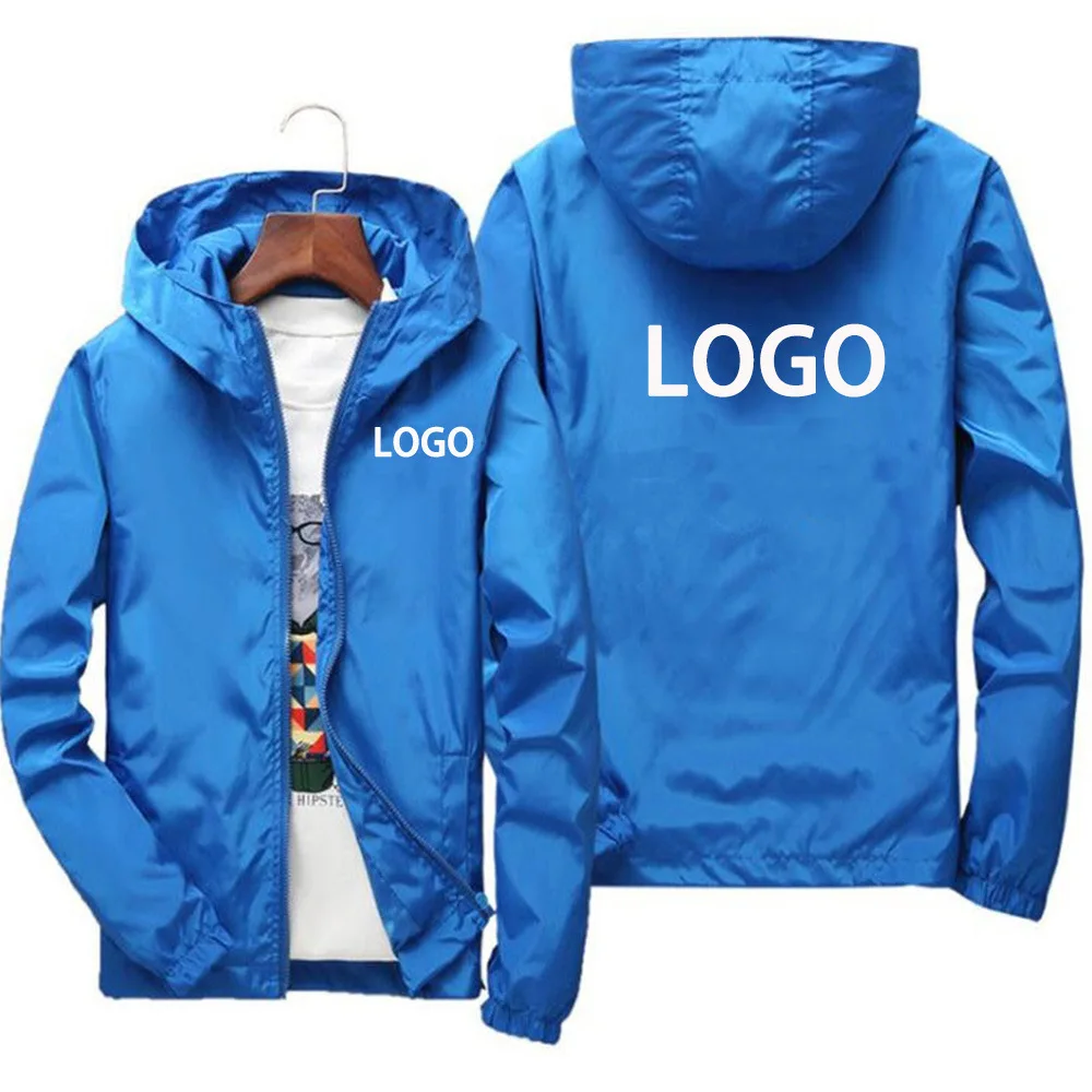 Custom Logo Camping Rain Coat Men Women Windbreaker Waterproof Jacket Sun Protect Clothing Fishing Rain Wind Breaker Jacket Men