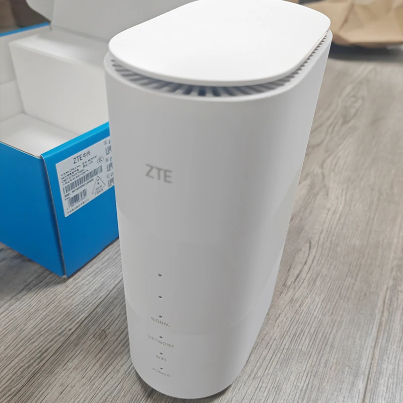 Разблокированный ZTE 5G Home CPE MC801A1 SDX55 Чипсет двухдиапазонный Wi-Fi 6-маршрутизатор 5G 4G LTE CAT22 AX1800 Беспроводной модем Офисный гигабитный Sim