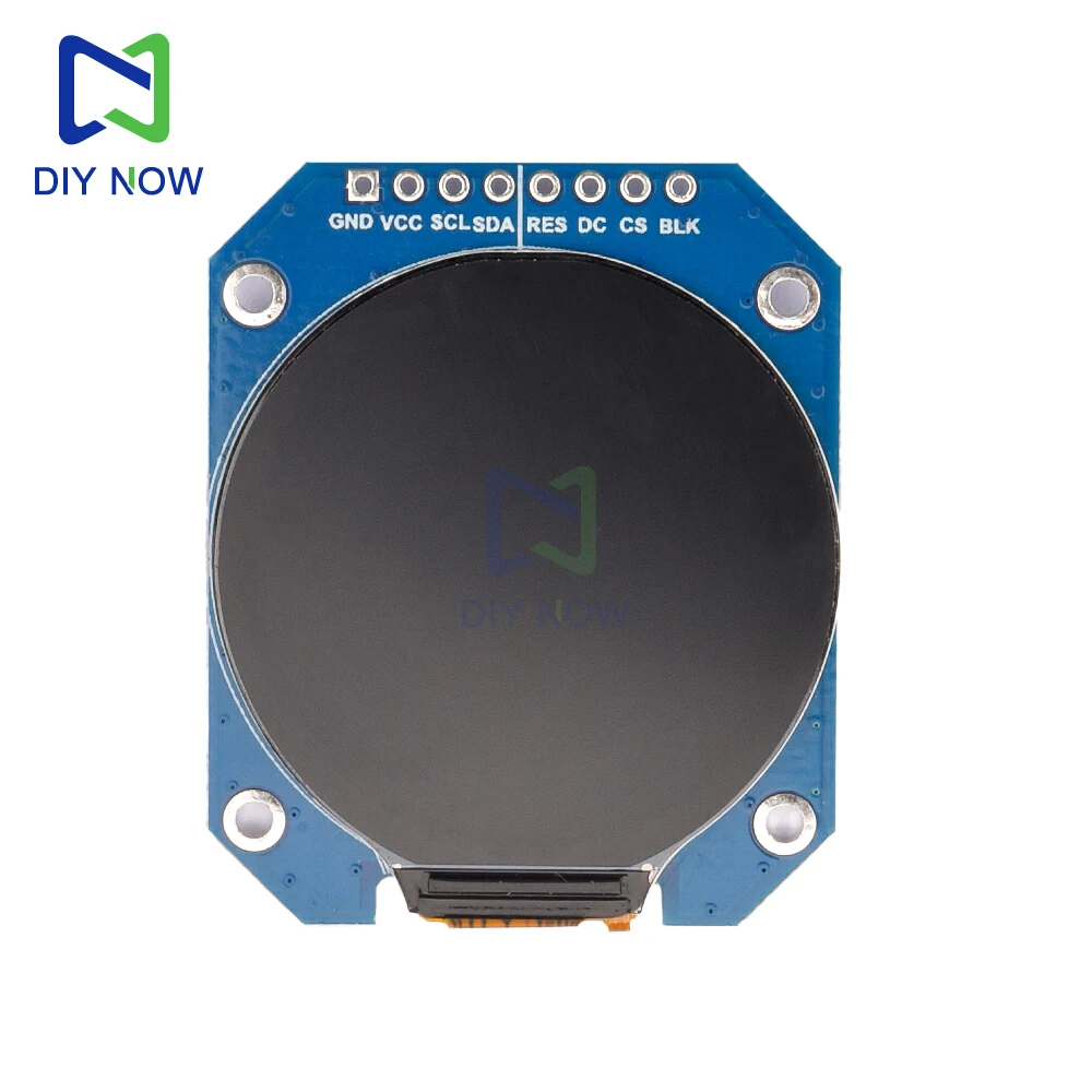 وحدة عرض إل سي دي TFT عرض 1.28 بوصة مستديرة RGB 240*240 كامل شاشة ملونة وحدة عرض GC9A01 سائق 4 سلك واجهة SPI #6