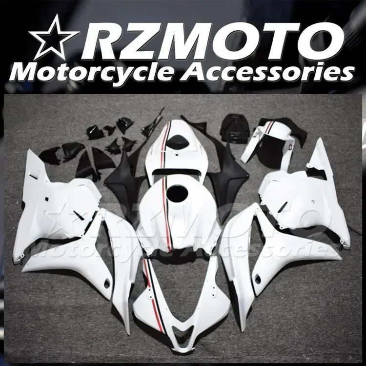 

4Gifts New ABS Fairings Kit Fit for HONDA CBR600RR F5 2009 2010 2011 2012 09 10 11 12 Bodywork Set Custom White