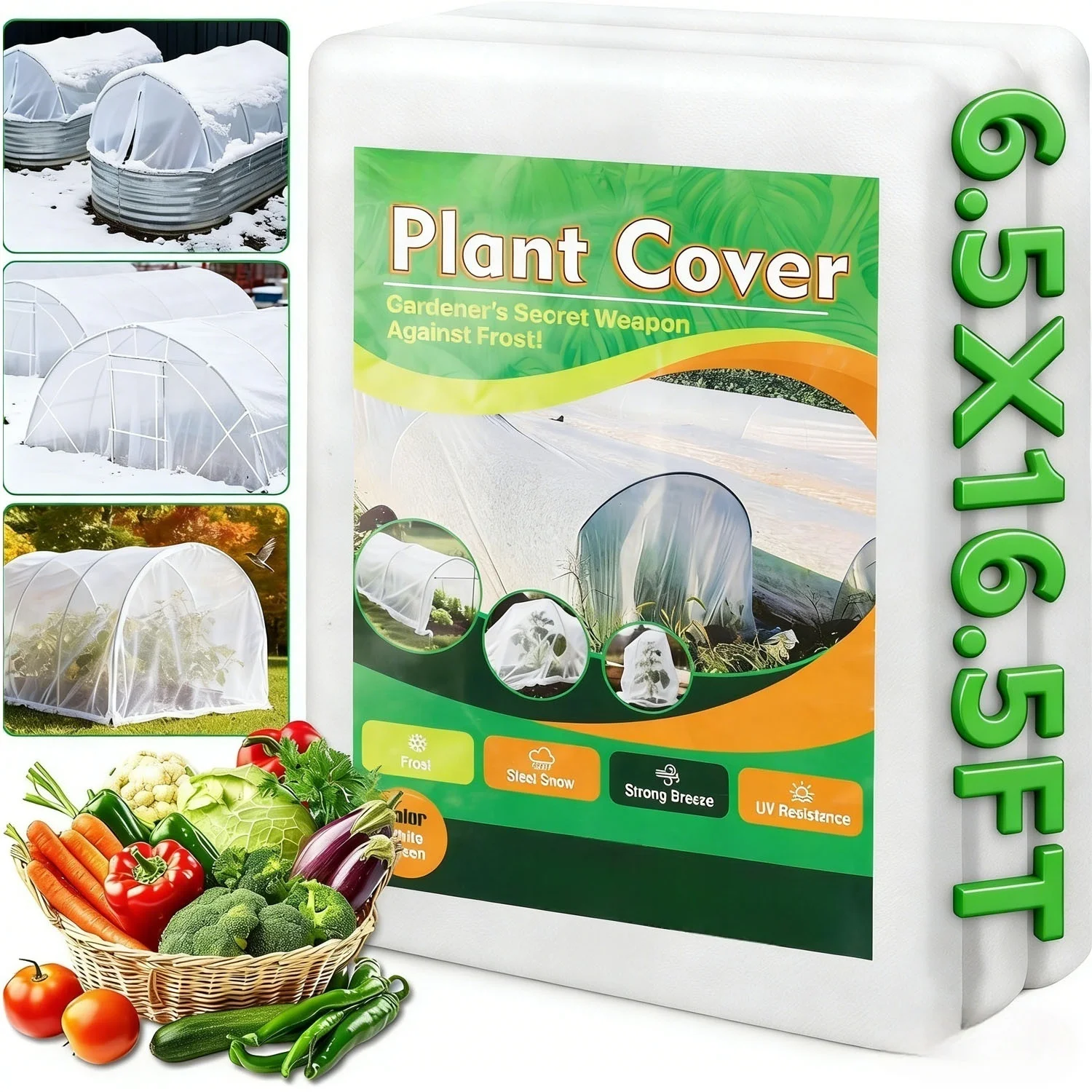 DIY Plant Covers Freeze Protection Floating Row Blankets for Fruit Vegetables Tree Winter Cold Weather Yard Garden Tools