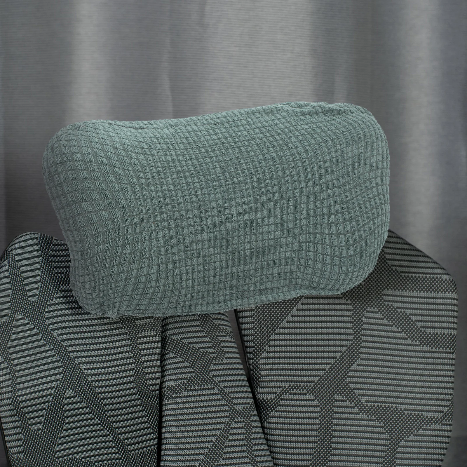 

Elastic For Office Non-Slip Comfortable Head Cushion Machine Washable Chair Sleeve Practical Headrest Cover Office Computer