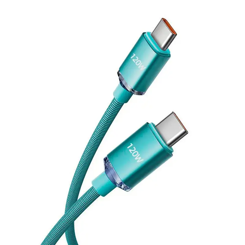 NNBILI 120 W 6A Schnellladung USB Typ C Schnellladekabel für Samsung S23 Xiaomi 14 Huawei Telefon Schnellladekabel Datenkabel 7