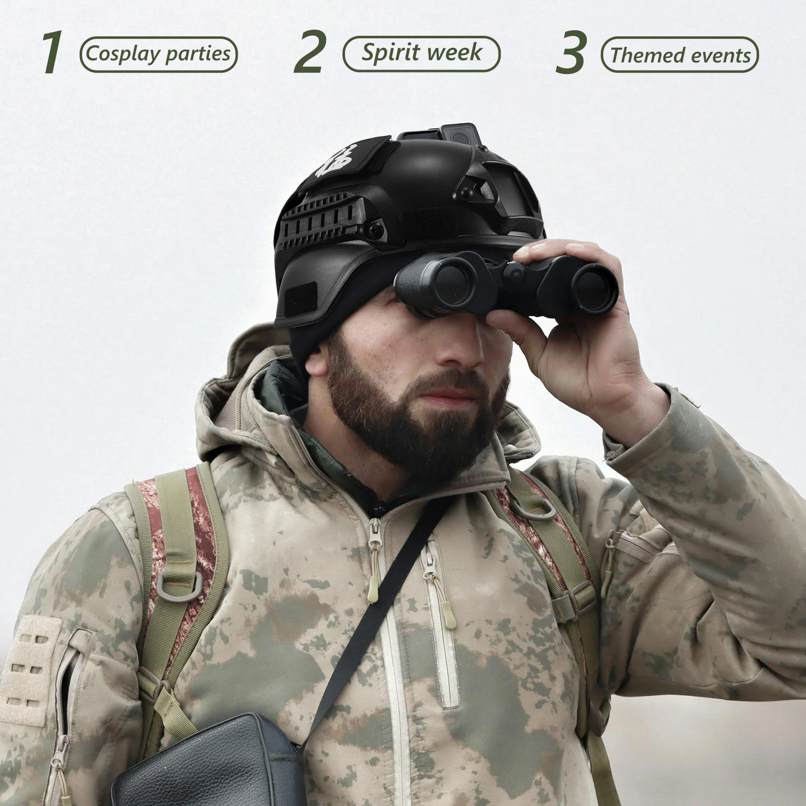 

Adjustable Lightweight For Adults Outdoor Cosplay Party Role Prop Army Costume