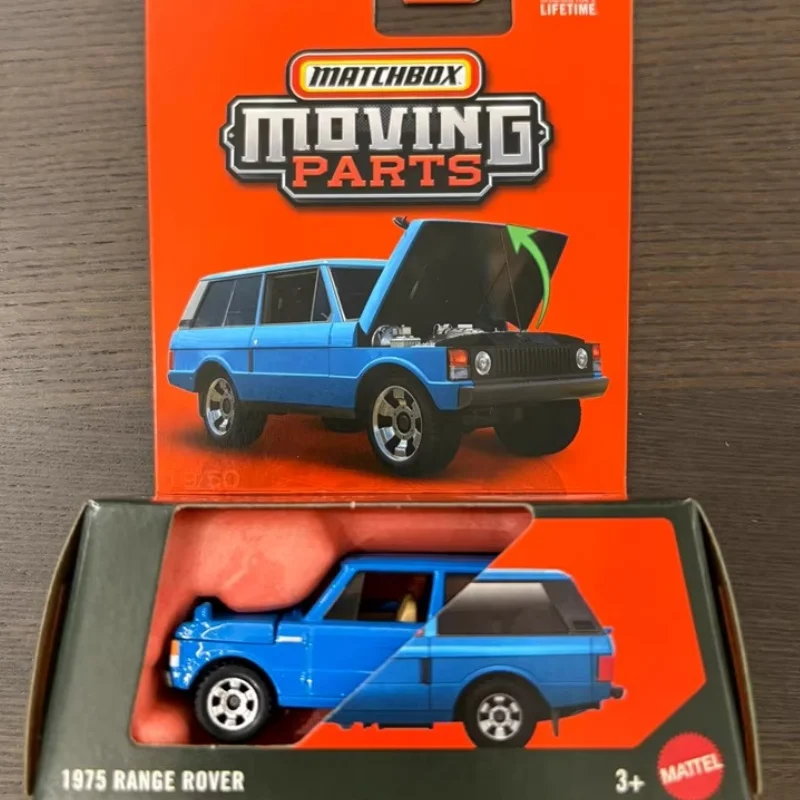 

Матч-коробка, движущиеся детали серии 1975 Range Rover FWD28, металлический масштаб 1:64, литая под давлением мини-модель автомобиля, коллекционная игрушка, подарок для мальчиков