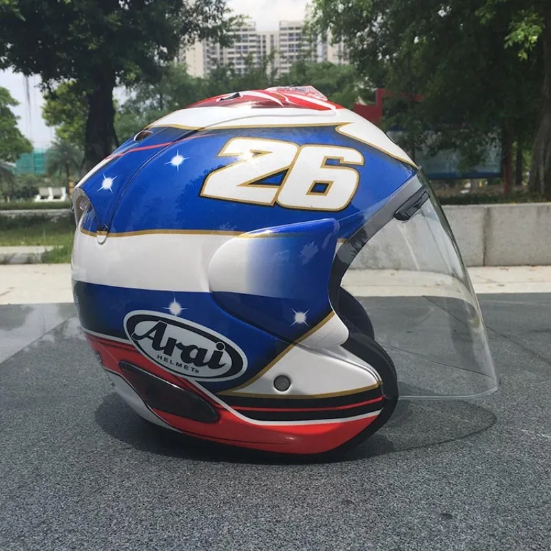 Motorcycle Helmet Open Face 3/4 Helmet SZ-Ram 3 Royal Guard No.26 Cycling Dirt Racing Motorcycle Kart Protective Helmet Capacete