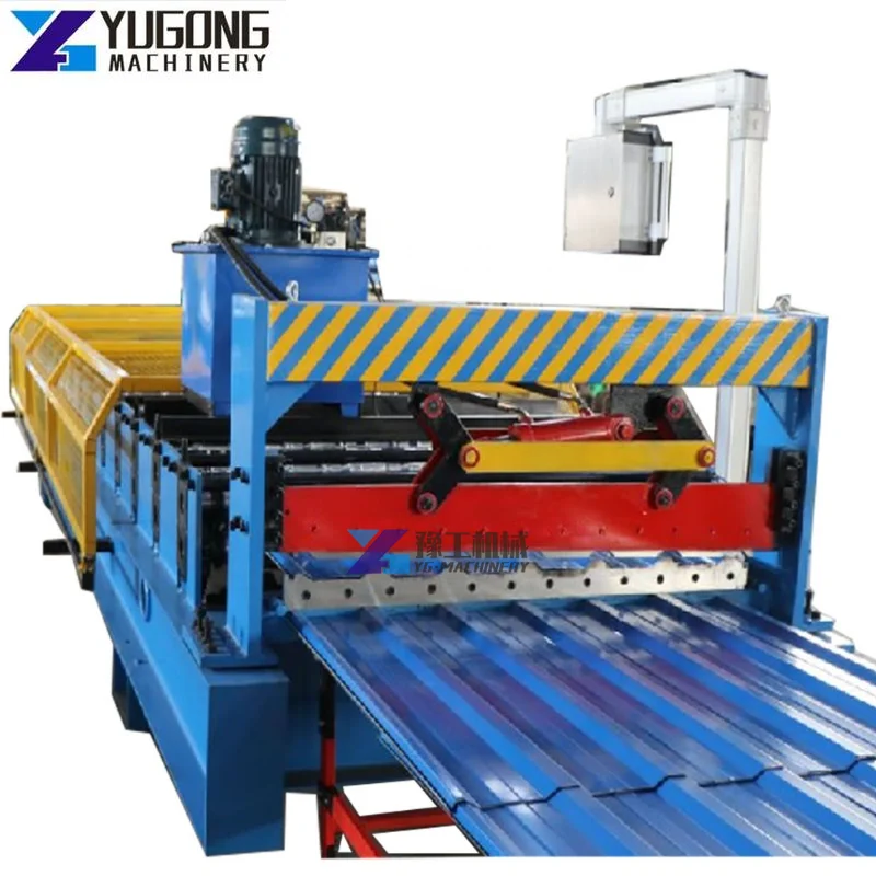 Automatic Metal Ibr Roof Sheeting Trapezoidal Roofing Sheet Roller Machine for Sale In South Africa