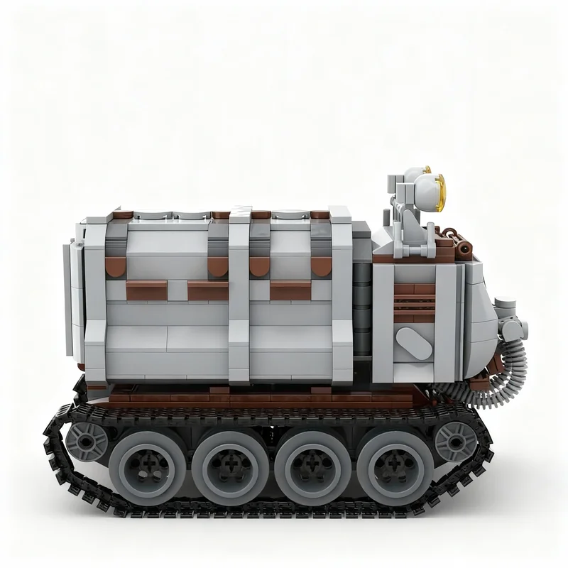 751pcs MOC Fallout Tactics Armored Personnel Carrier Model Toys Building Blocks Christmas Gift Architecture Creative Assemble