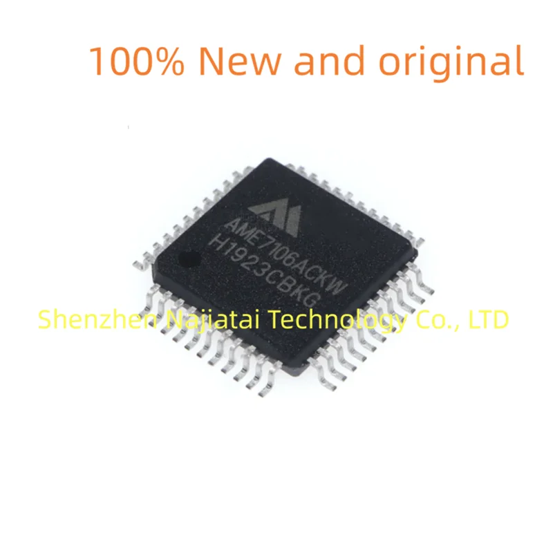 

10 шт./лот 100% Новый оригинальный AME7106ACKW AME7106 QFP44 IC чип