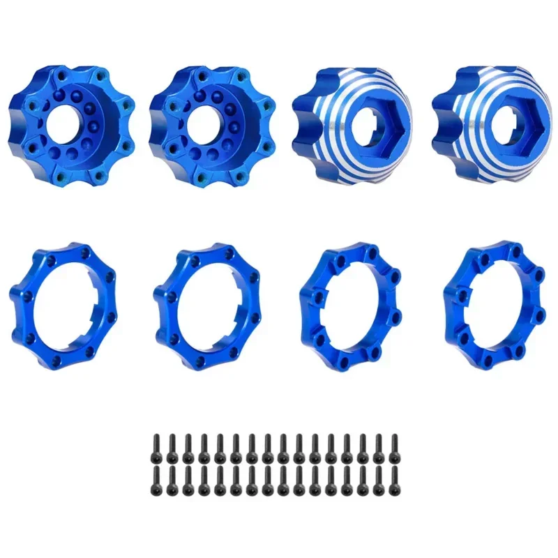 RC Car Accessories Wheel Hexagon Hub PL ProLine 8x32 To17mm Connector 3.8inch Tire Hexagonal Connector Reinforcement Ring Gasket