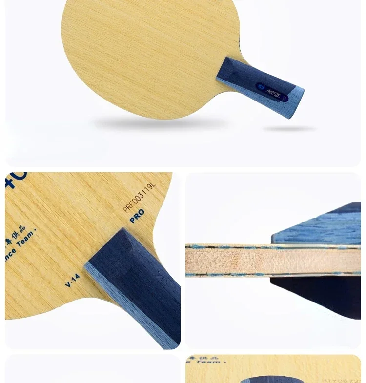 Original Yinhe 30th Anniversary Version pro V14 V-14 pro Tischtennisschläger aus neuem Material 40+ – Detail 4