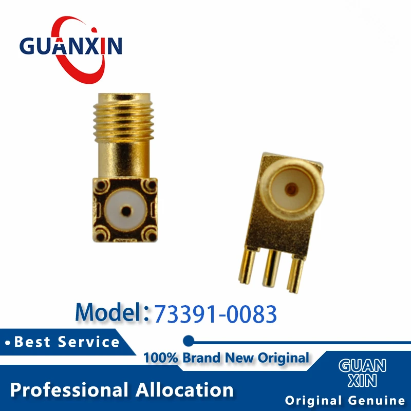 

100% New 73391-0083 733910083 0733910083 RF Connectors DIP MOLEX